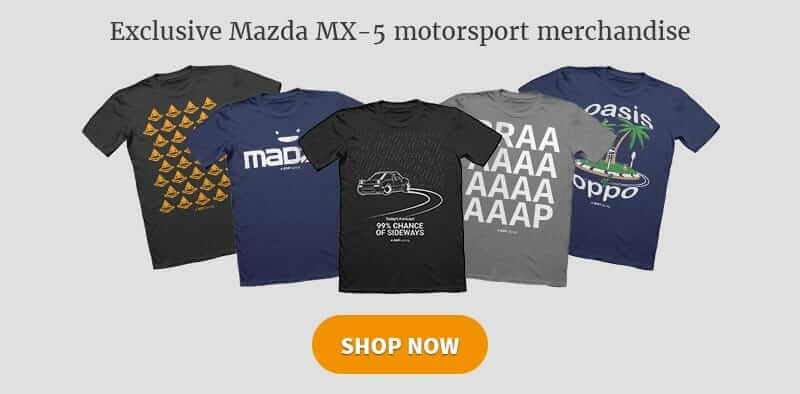 Mazda MX-5 Motorsport Merchandise