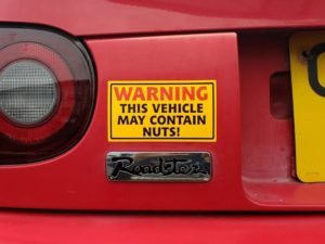 Warning: This Vehicle May Contain Nuts