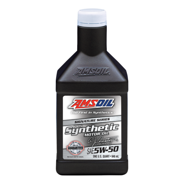 AMSOil SIGNATURE SERIES 5W-50 SYNTHETIC MOTOR OIL | BOFI Racing