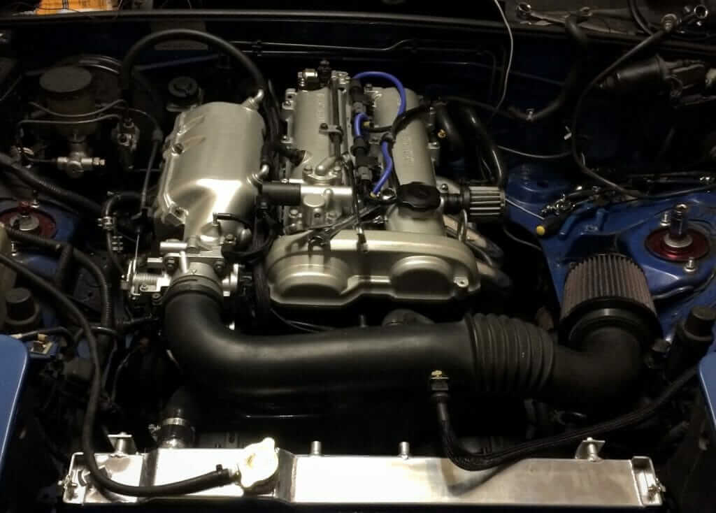 VVT in Crumble Engine Bay