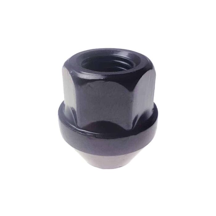 M12x1.5 Black Opened Ended 19mm Hex Replacement Wheel Nut