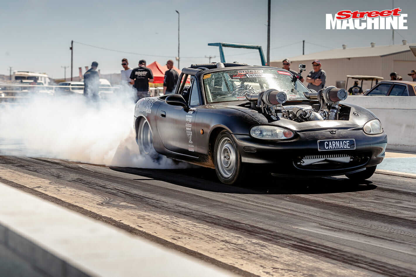 Street Machine Carnage Mazda MX5.7