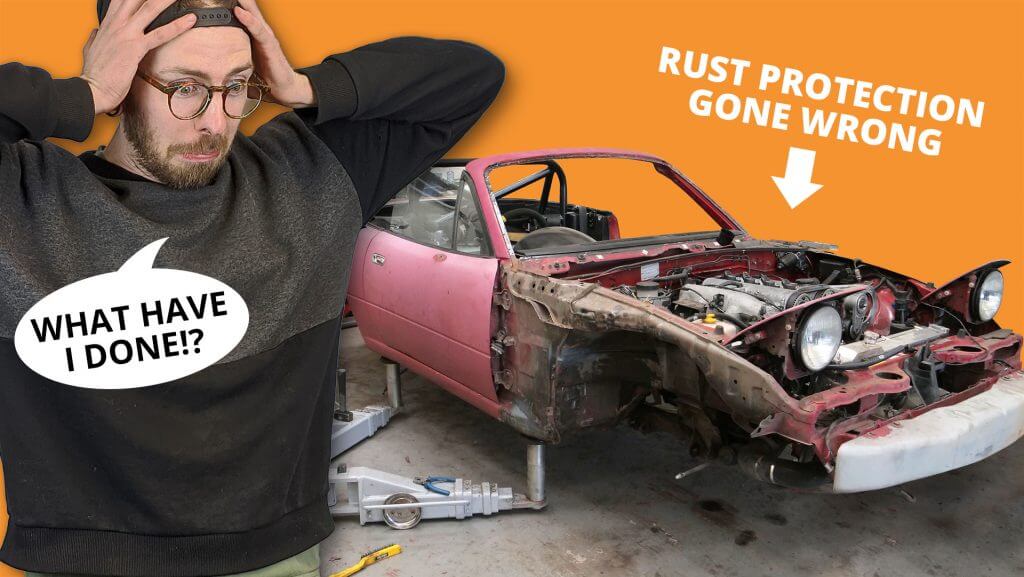 I find MULTIPLE HOLES In My Rust-Free MX-5! Routine Rust Prevention Turns Into A Full Rebuild