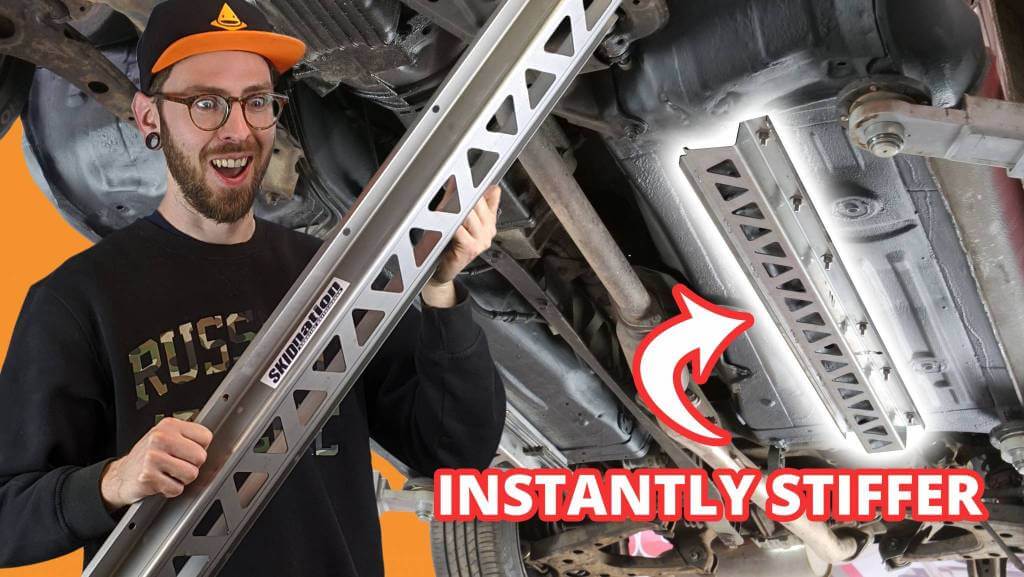Installing SKIDNATION Frame Rails Over The SMASHED Ones On Mary the MX-5 Miata