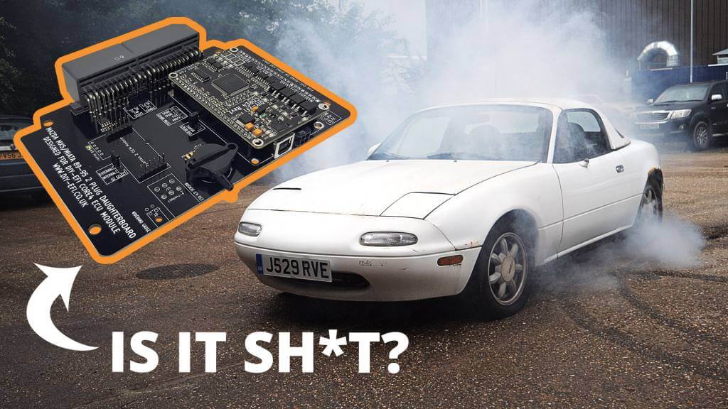 We Put A Speeduino ECU In The £500 Miata And Test It With Burnouts