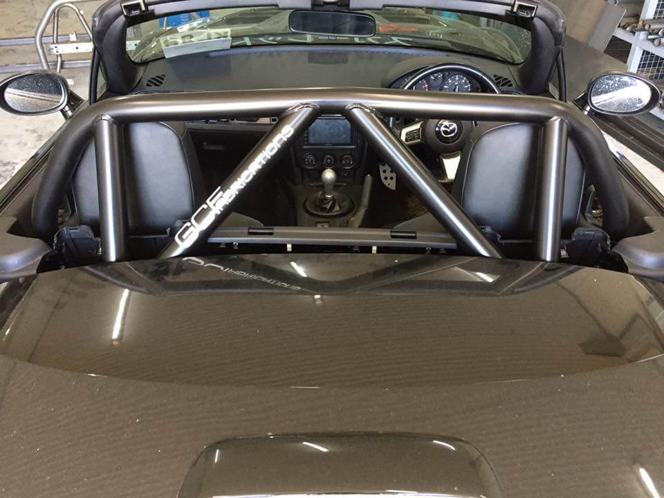 GC Fabrications Power Retractable Hardtop Roll Bar For Mazda MX-5 NC | BOFI  Racing