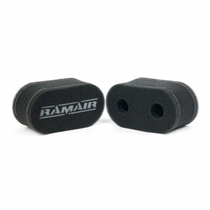 Ramair Twin 84mm Air Horn Sock Filters Pair