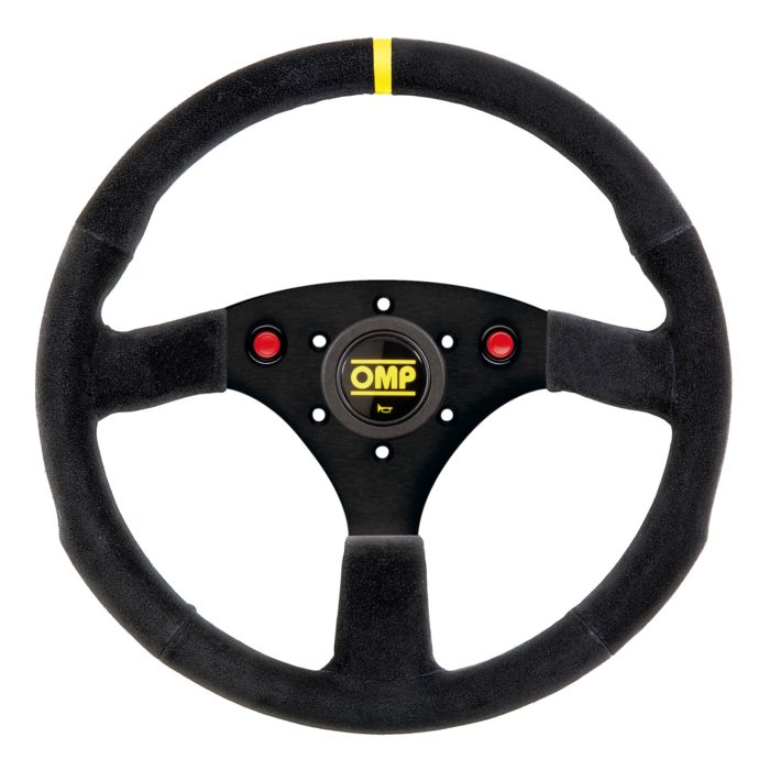 OMP 320 Alu SP Black 320mm Suede Steering Wheel