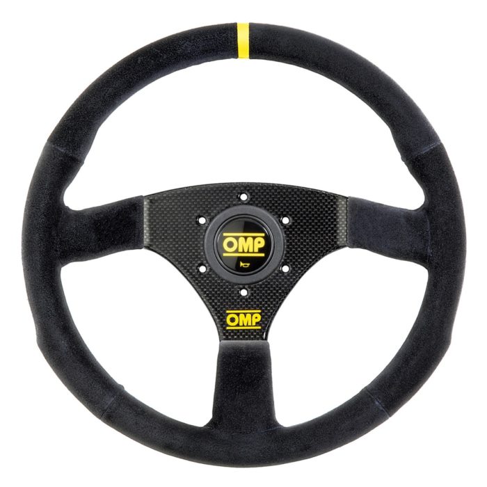 OMP 320 Carbon S Black 320mm Suede Steering Wheel