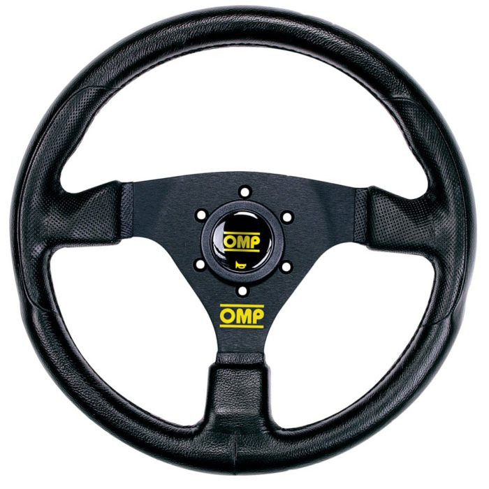 OMP Racing GP Black 330mm PU Steering Wheel