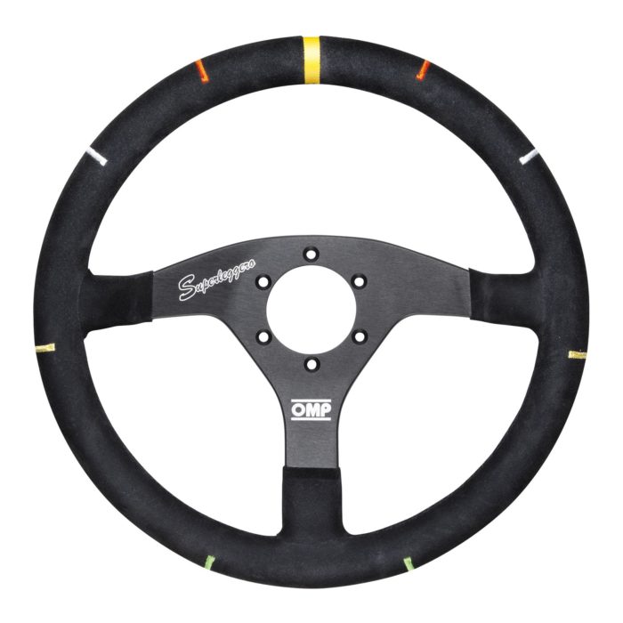 OMP Recce Superleggero Black 350mm Suede Steering Wheel