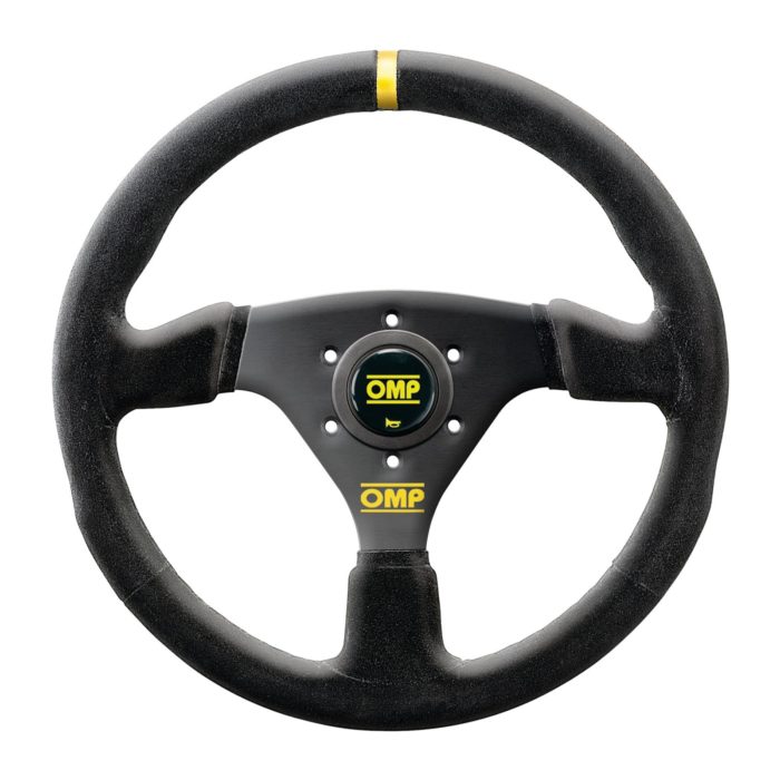 OMP Targa Black 330mm Suede Steering Wheel