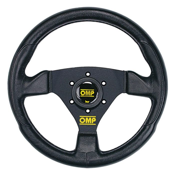 OMP Trecento Black 300mm PU Steering Wheel