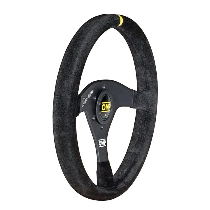 OMP Velocita OV Superleggero Black 320mm Suede Steering Wheel