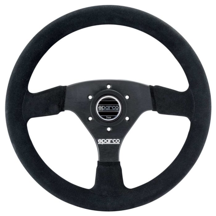 Sparco 323 Black 330mm Suede Steering Wheel