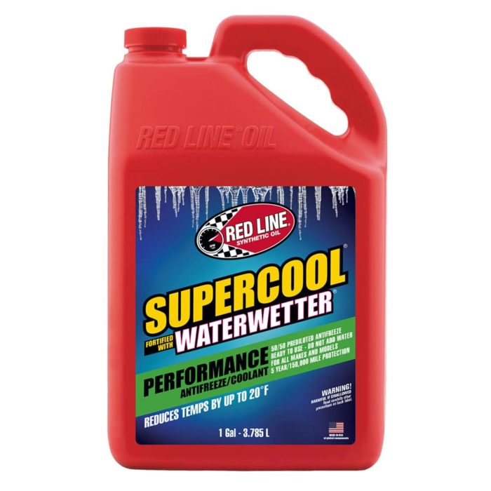 Redline SuperCool Coolant with Water Wetter Premix for All Mazda MX5 3.78L