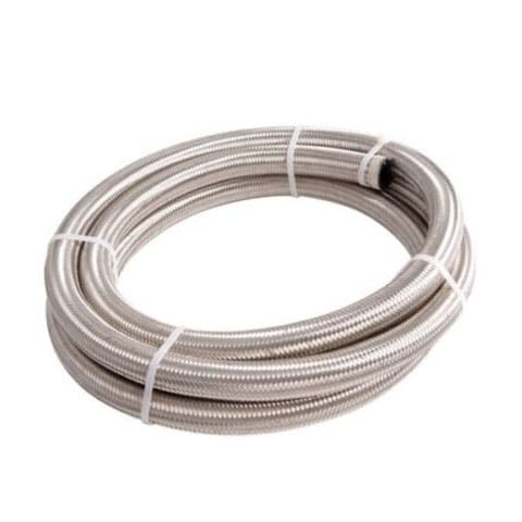 AN6 Fast Flow Style Braided Stainless Steel Fuel Hose