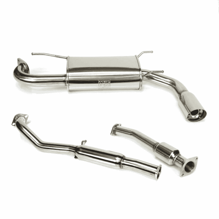 M2 Motorsport 2.5 Stainless Steel Exhaust Back Box & Mid Pipe For Mazda MX-5 NB