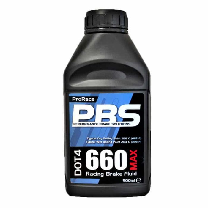 PBS ProRace 660 MAX Dot 4 Brake Fluid