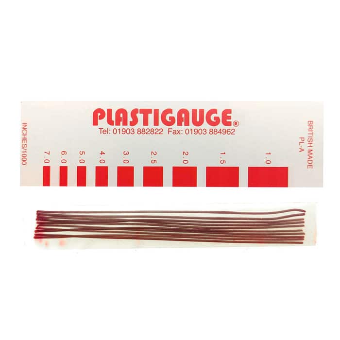 Plastigauge PL-A Precision Bearing Clearance Gauges Red