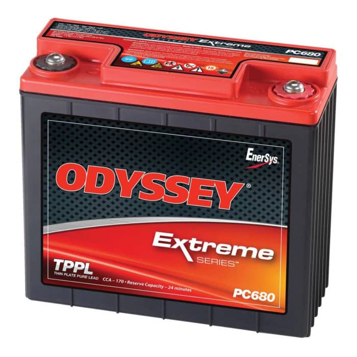 Oddyssey Extreme PC680 ER25 Racing Battery