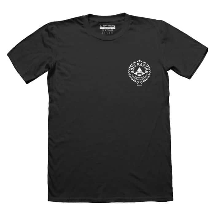 BOFI Racing Crest T-Shirt Black Front