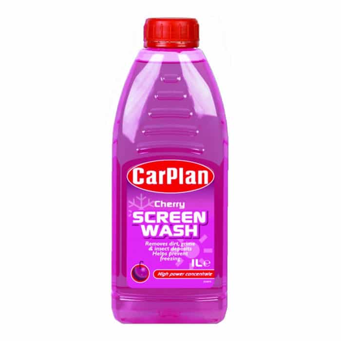 CarPlan Cherry Fragranced Screen Wash Concentrated 1l