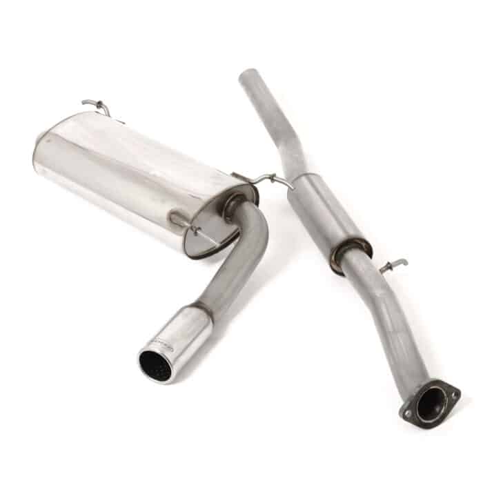 Piper 2.25 Dual Silencer Stainless Steel Cat Back Exhaust System for Mazda MX-5 NA