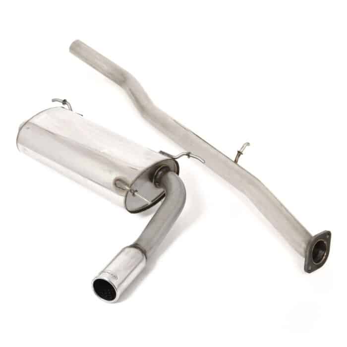 Piper 2.25 Single Silencer Stainless Steel Cat Back Exhaust System for Mazda MX-5 NA