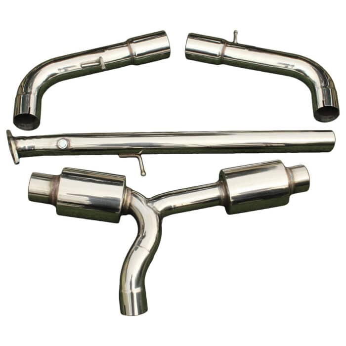 Malian 2.25" Twin Exit Cat Back Exhaust for Mazda MX-5 NA