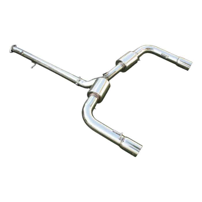 Malian 2.25 Twin Exit Cat Back Exhaust for Mazda MX5 NA